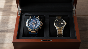two obsyss watches inside a box