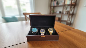 Good watches as an investment, placed inside a collection box