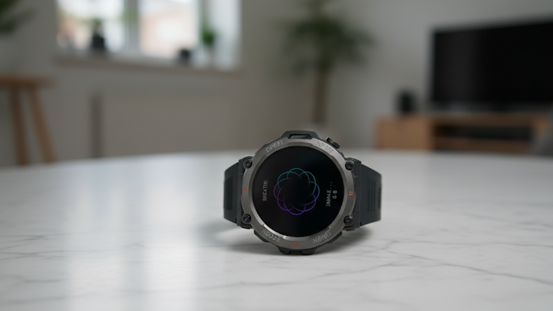 Smartwatch features functionality and shows beauty on top of the table