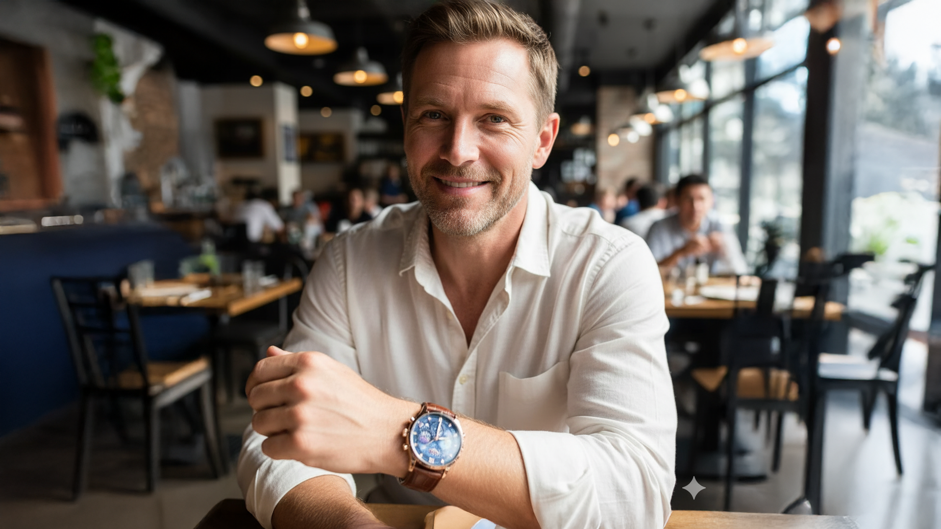 man wearing obsyss watches showing a nice style guide sample