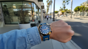 Watch trends 2025 worn on a man's wrist